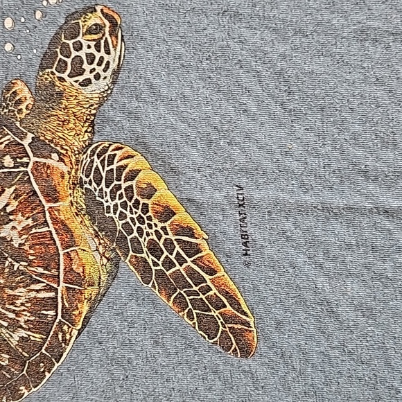 Vintage Sea turtle T-shirt.  Bald Head Island Conservancy - Picture 3 of 7